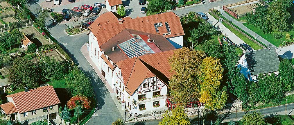 Landhotel & Reiterhof Schumann  von oben